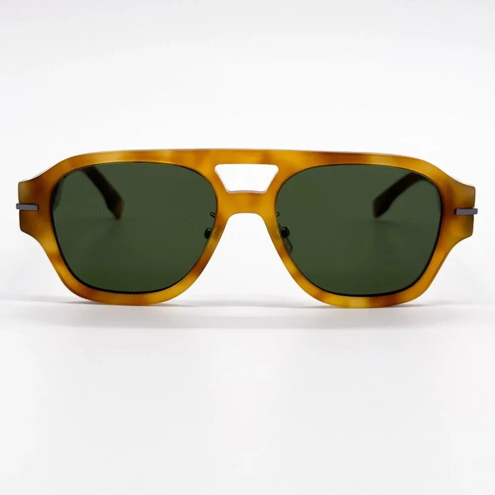 NEW FENDI FE40130F 55N SHINY LIGHT HAVANA UNISEX SUNGLASSES FENDI
